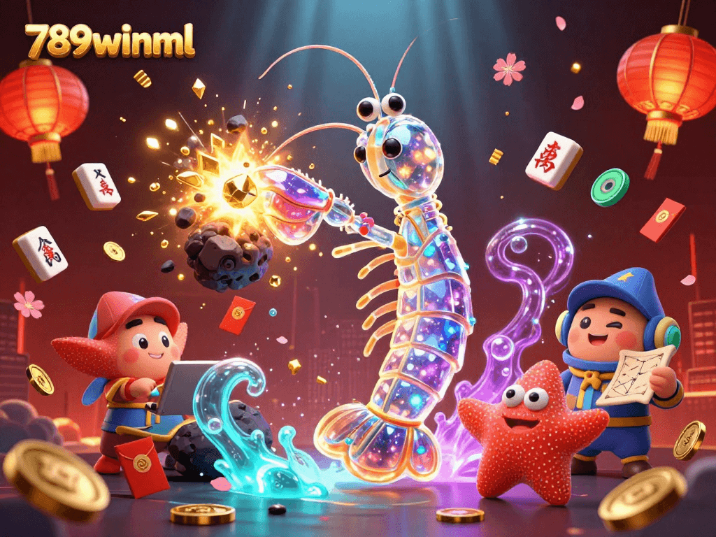 Spin and win with 789winml in an immersive, vibrant 3D casino illustration featuring exciting gaming elements.