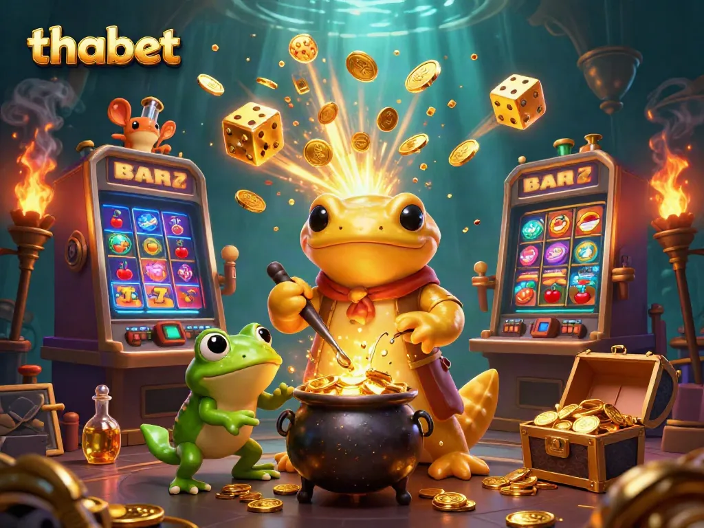 Experience golden wins with thabet's immersive casino action and illustrated adventure.