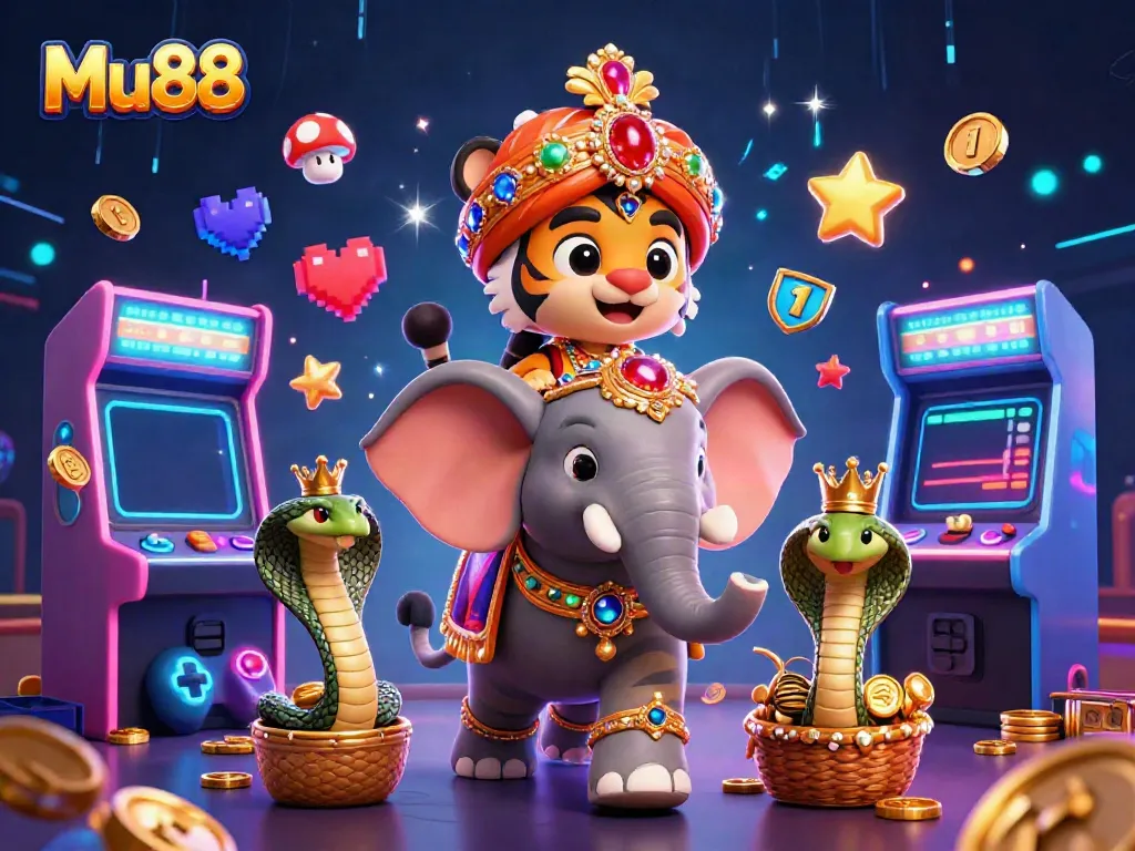 Experience exciting wins at Mu88 Casino with engaging 3D gaming visuals and a vibrant atmosphere.