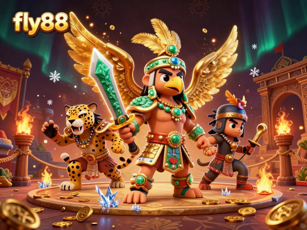 Experience the excitement of fly88 casino games in a vibrant 3D atmosphere.
