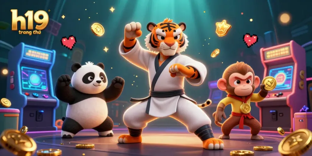 Experience the thrill of h19 trang chủ with kung fu heroes and casino-style gaming elements!
