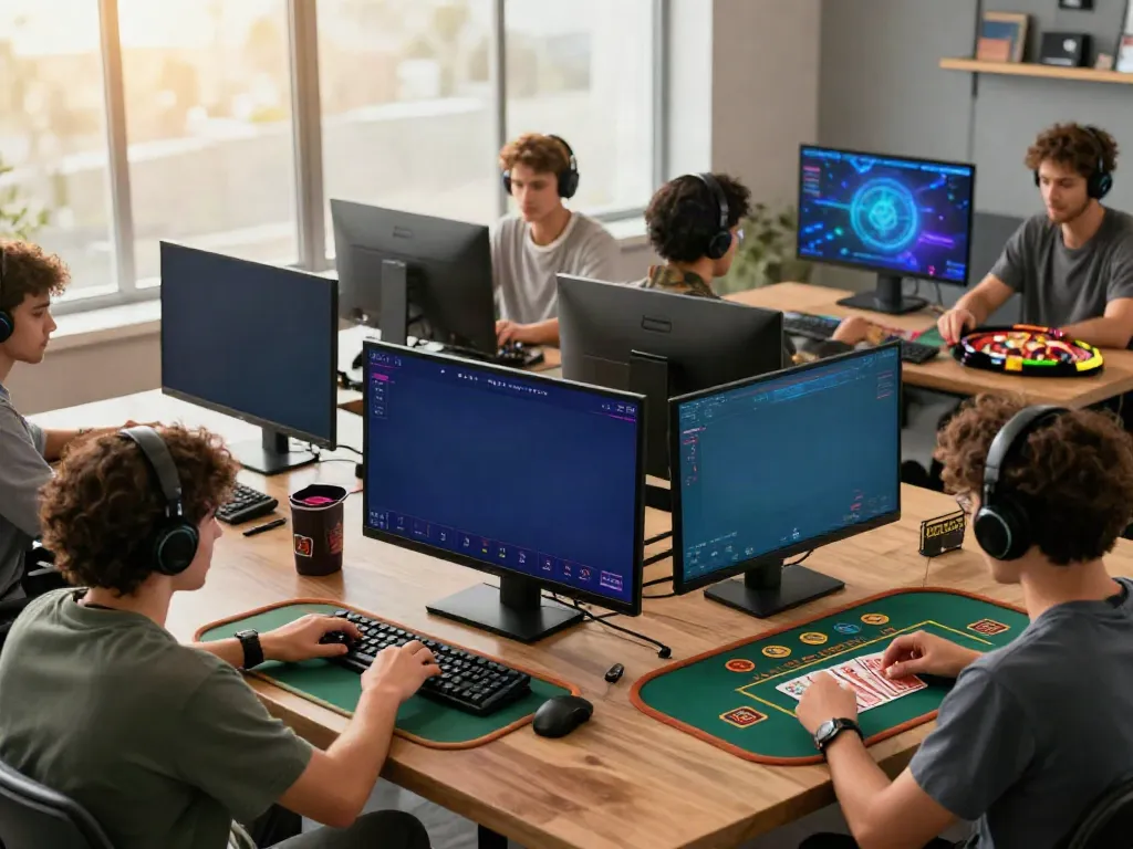 Exciting online gaming experience at H19 trang chủ with diverse players engaged in various games.
