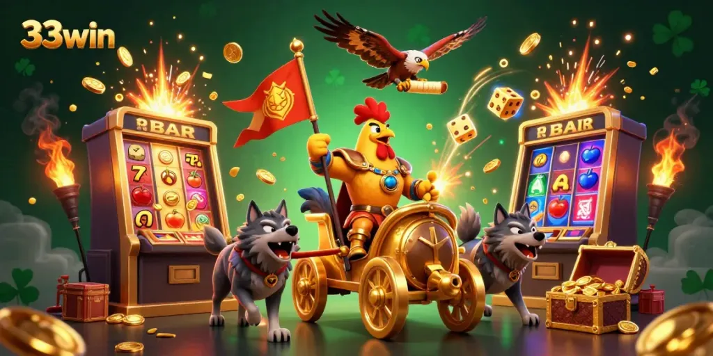 Win big at 33win with vibrant slots, prizes, and engaging casino elements.
